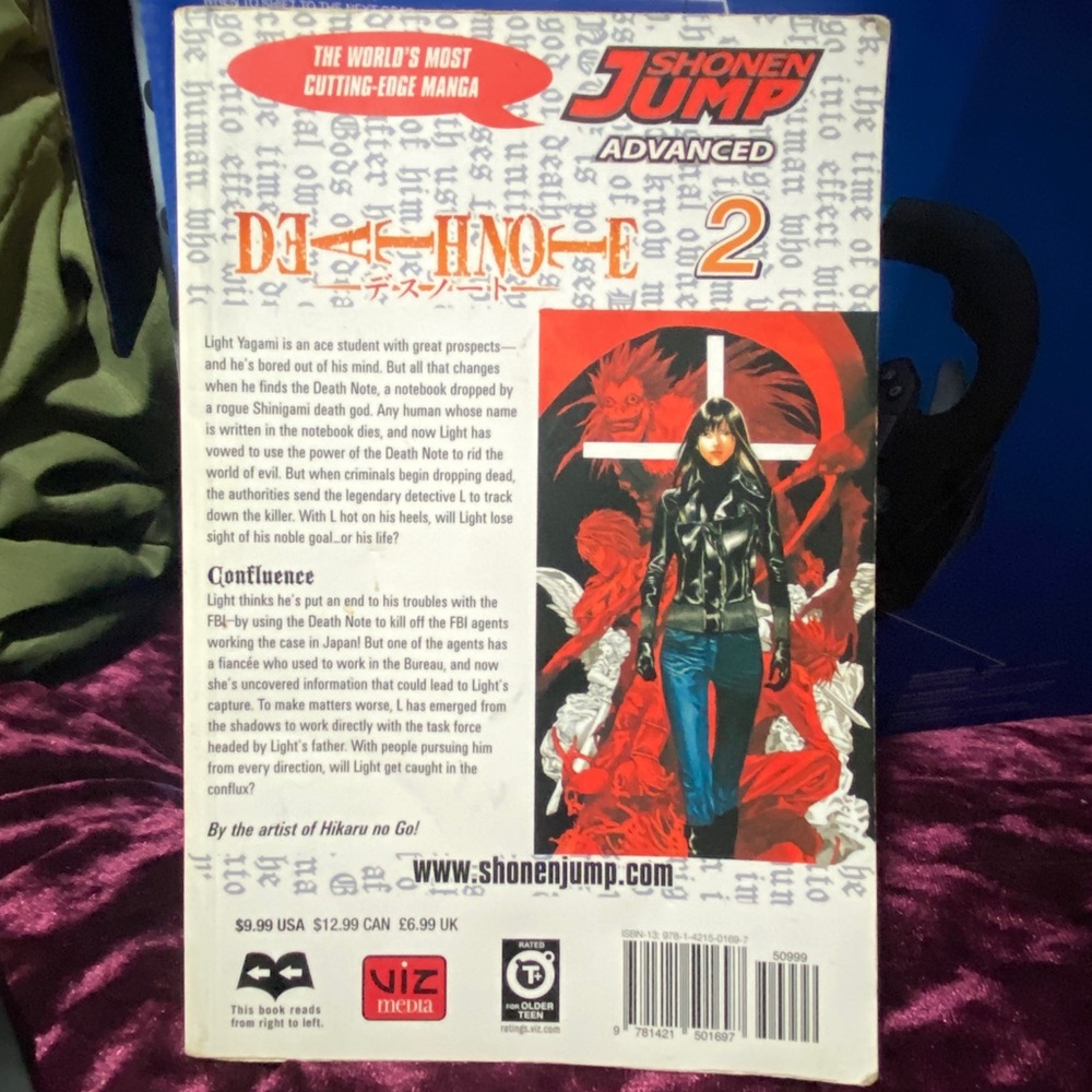 Death note Vol 2 Manga Book - Picture 2 of 2